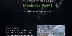 Thermal imaging view of poultry for health monitoring