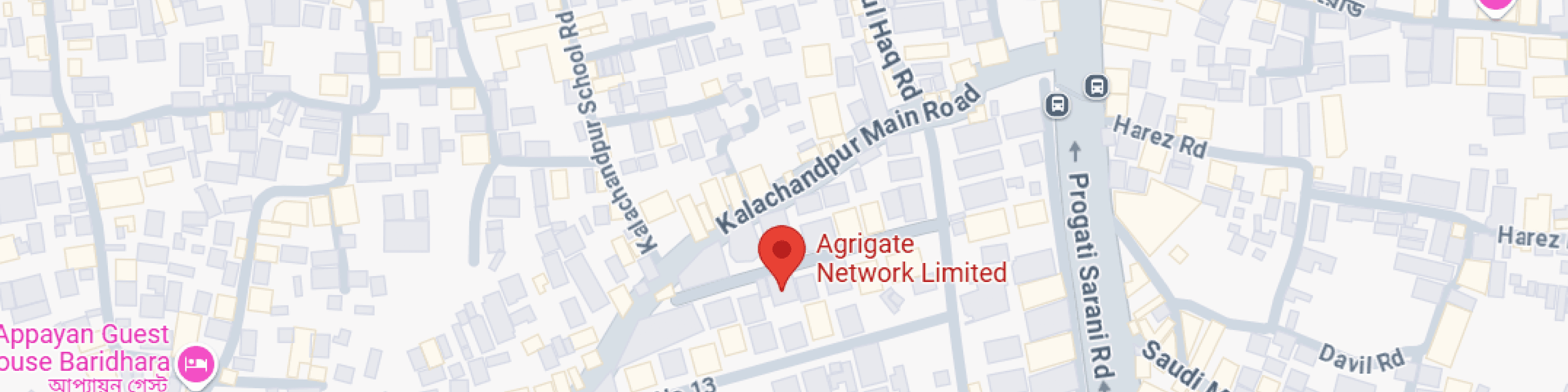 Agrigate office location on map
